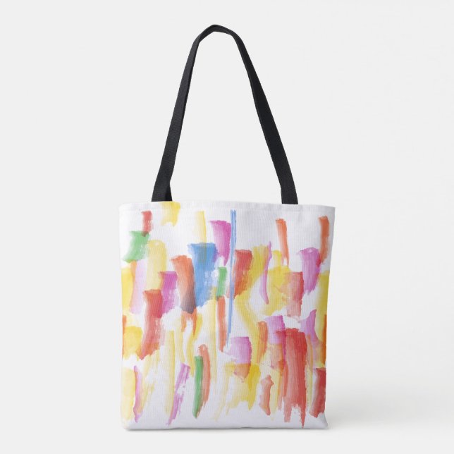 Paint Stained Tote Bag (Back)