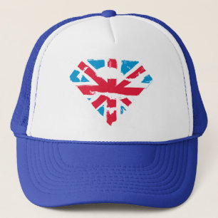 Paint Strokes British S-Shield Trucker Hat