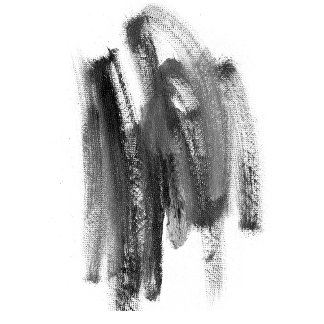 Paint Strokes Rubber Stamp