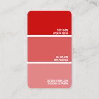 Red paint swatches discount