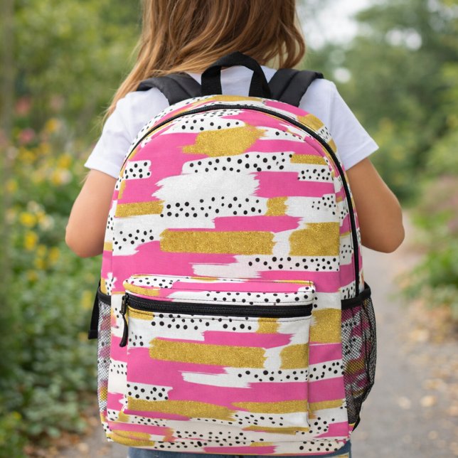 Paint the Day: Abstract Chic Backpack (Creator Uploaded)