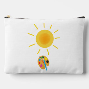 paint the sun accessory pouch