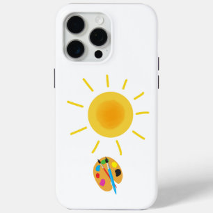 paint the sun iPhone 15 pro max case