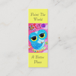 Paint The World A Better Place Mini Business Card