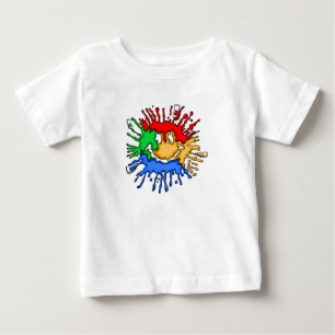 Paint Tube Smile Baby T-Shirt
