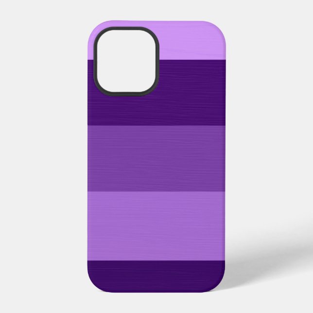 Paint violet purple stripes iPhone case (Back)