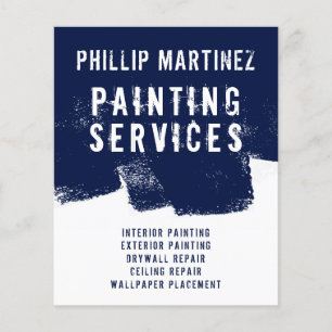 Paint wall  flyer