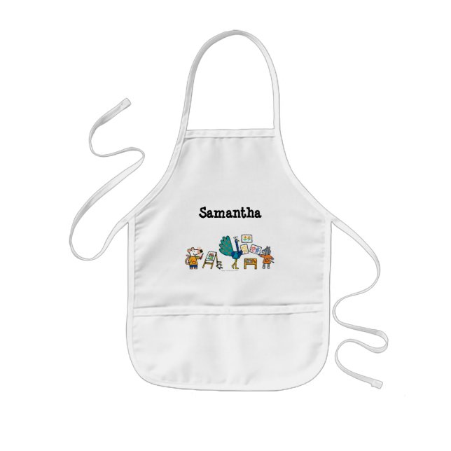 Paint with Maisy! Kids Apron (Front)