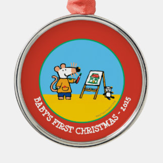 Paint with Maisy! Metal Ornament