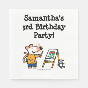 Paint with Maisy! Napkin