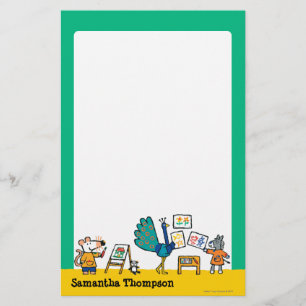 Paint with Maisy! Stationery