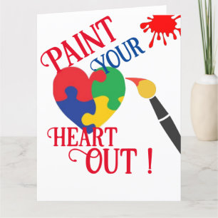 Paint Your Heart Out Card
