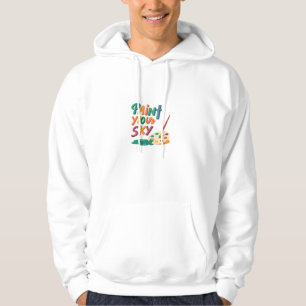 Paint your sky hoodie