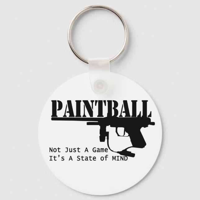 Paintball/A state of mind Keychain (Front)