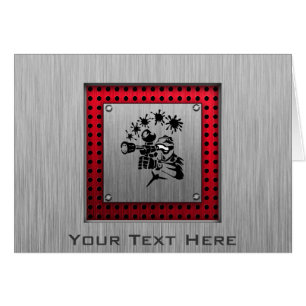 Paintball balayé de regard en métal