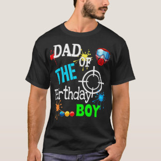Paintball Birthday Matching Family Set Outfit T-Shirt