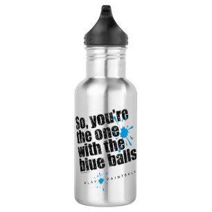 Paintball Blue Balls 532 Ml Water Bottle