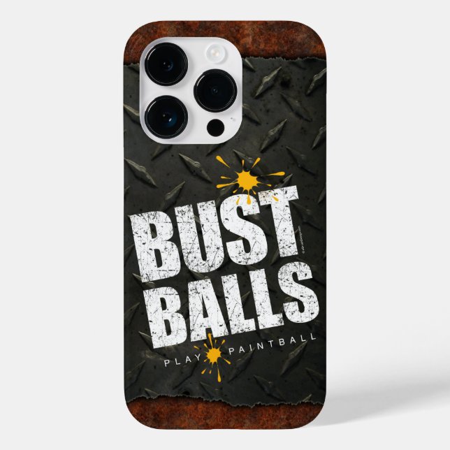 Paintball Bust Balls Case-Mate iPhone Case (Back)