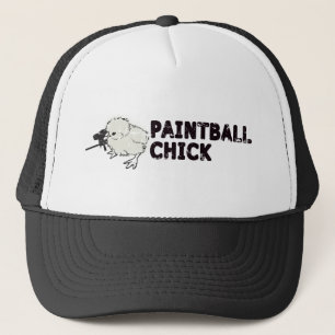 Paintball Chick Trucker Hat