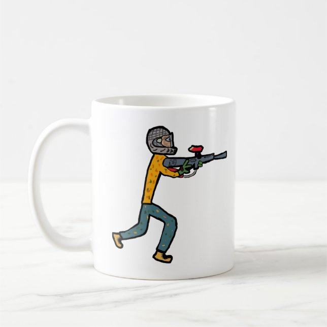 Paintball Coffee Mug (Left)
