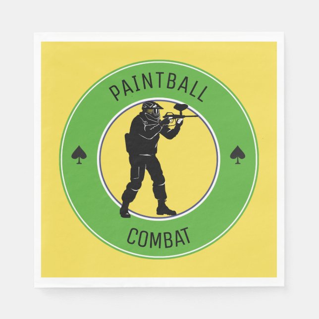 Paintball Combat Napkin (Front)