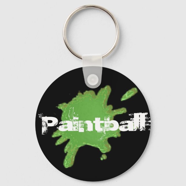 PAINTBALL FANATIC KEYCHAIN (Front)