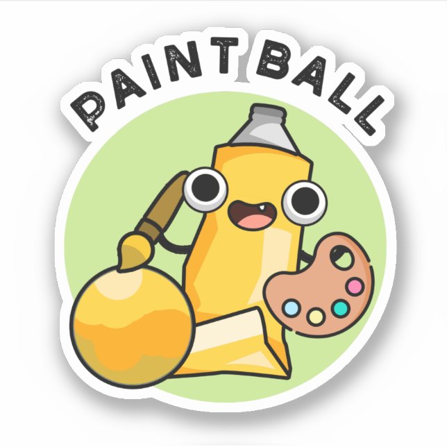 Paintball Funny Paint Pun  (Front)