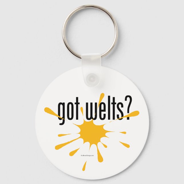 Paintball got welts? keychain (Front)