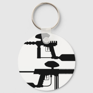 Paintball Gun Keychain