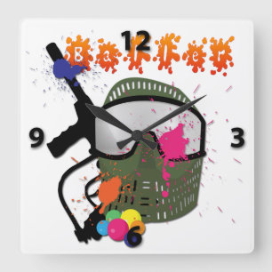 Paintball - horloge murale de Baller