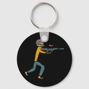 Paintball Keychain