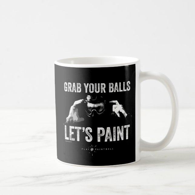 Paintball Let’s Paint Coffee Mug (Right)