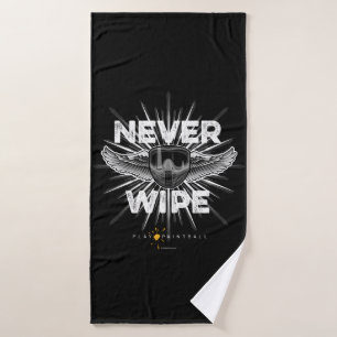 Paintball Never Wipe Bath Towel Set
