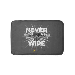 Paintball Never Wipe Bathroom Mat