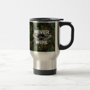 Paintball Never Wipe (camo) Travel Mug