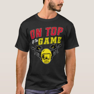 PAINTBALL on truck boy shirt funny chef (male) fun
