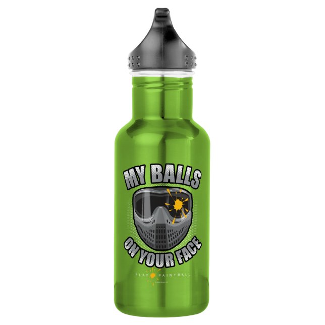 Paintball On Your Face 532 Ml Water Bottle (Right)