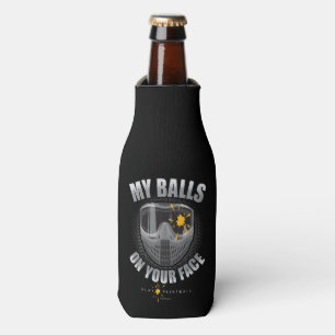 Paintball On Your Face Bottle Cooler