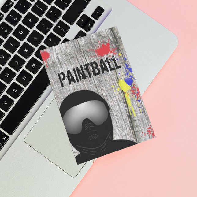 Paintball Party Invitation (Design 2) (Creator Uploaded)