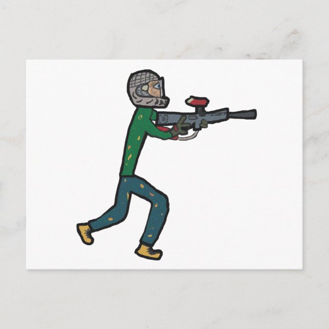 Paintball Postcard (Front)