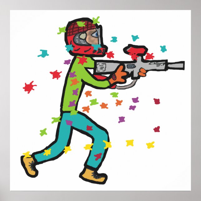 Paintball Poster (Front)