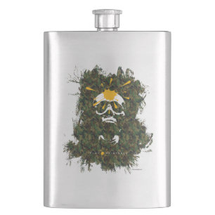 Paintball Skull Hip Flask