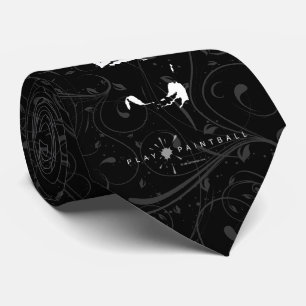 Paintball Skull Tie