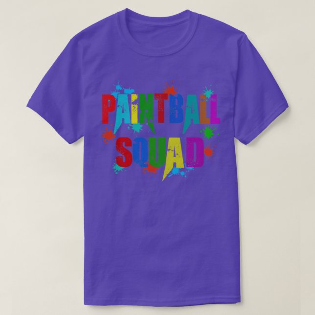Paintball squad T-Shirt (Design Front)
