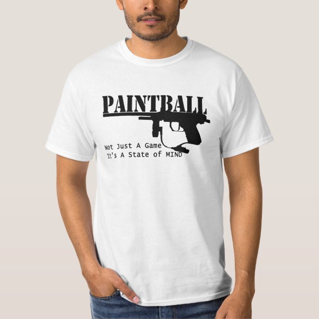 Paintball State of mind T-Shirt (Front)