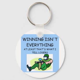 PAINTBALL winner Keychain