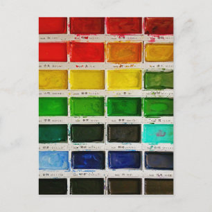 Paintbox Postcard