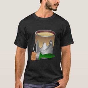 Paintbrush and Can T-Shirt