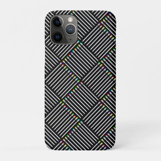 Paintbrush Crosshatch iPhone 11 Pro Case