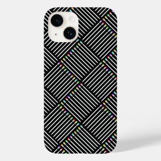 Paintbrush Crosshatch Case-Mate iPhone 14 Case